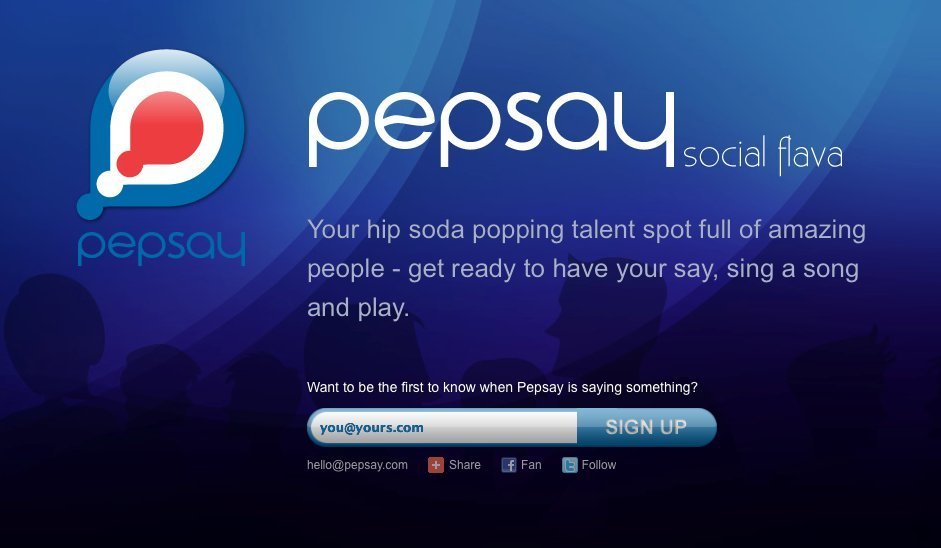 Screenshot of pepsay.com