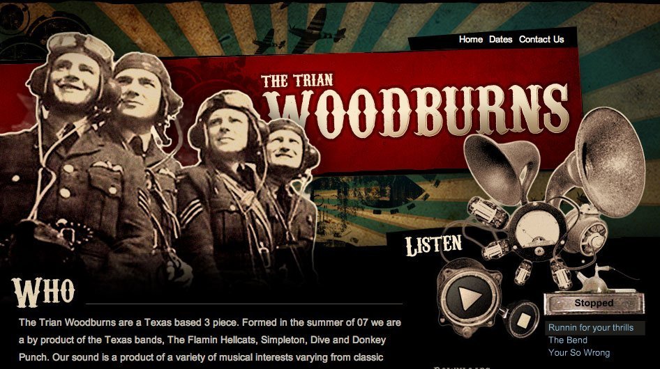 Screenshot of trianwoodburns.com