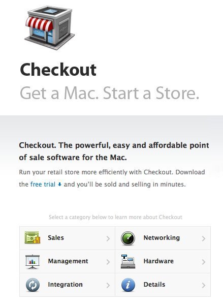 Screenshot of checkoutapp.com
