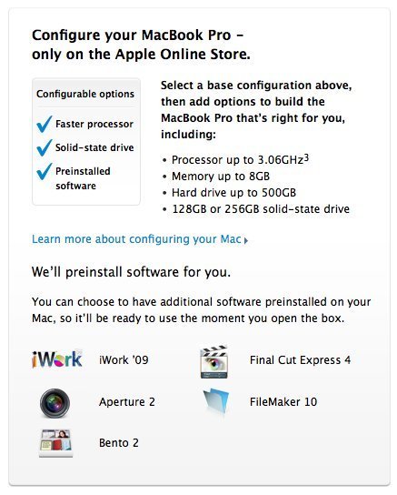 Screenshot of store.apple.com
