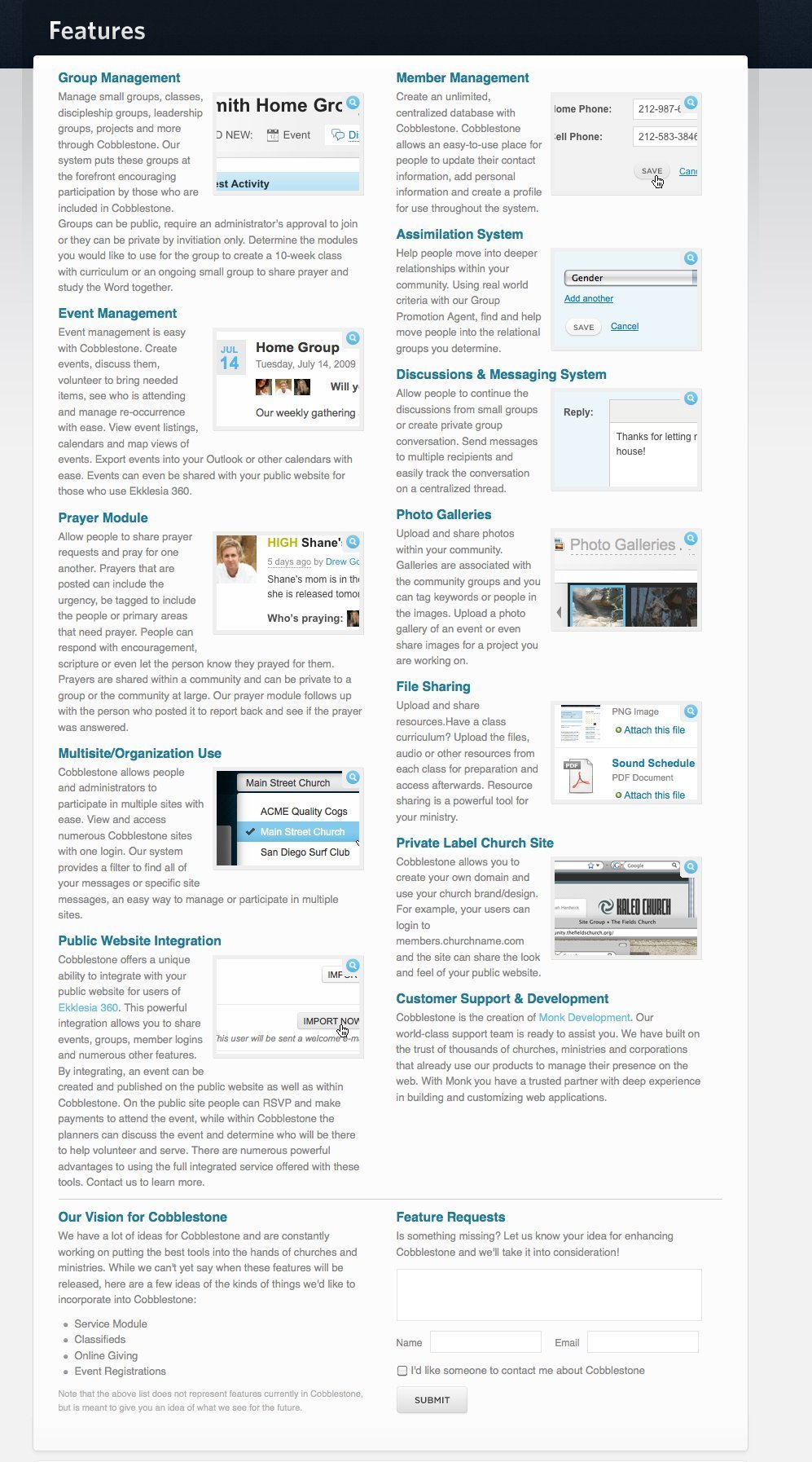 Screenshot of cobblestonecn.com