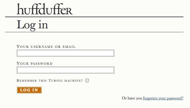 Screenshot of huffduffer.com