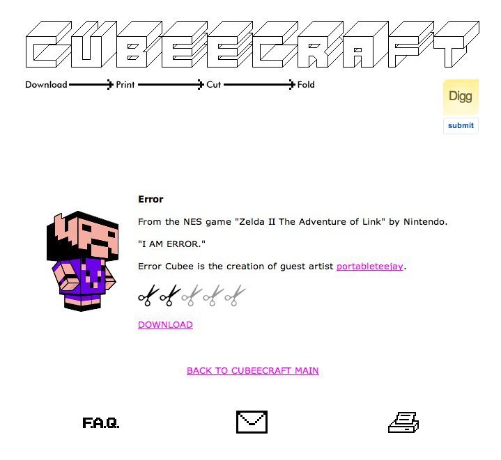 Screenshot of cubeecraft.com