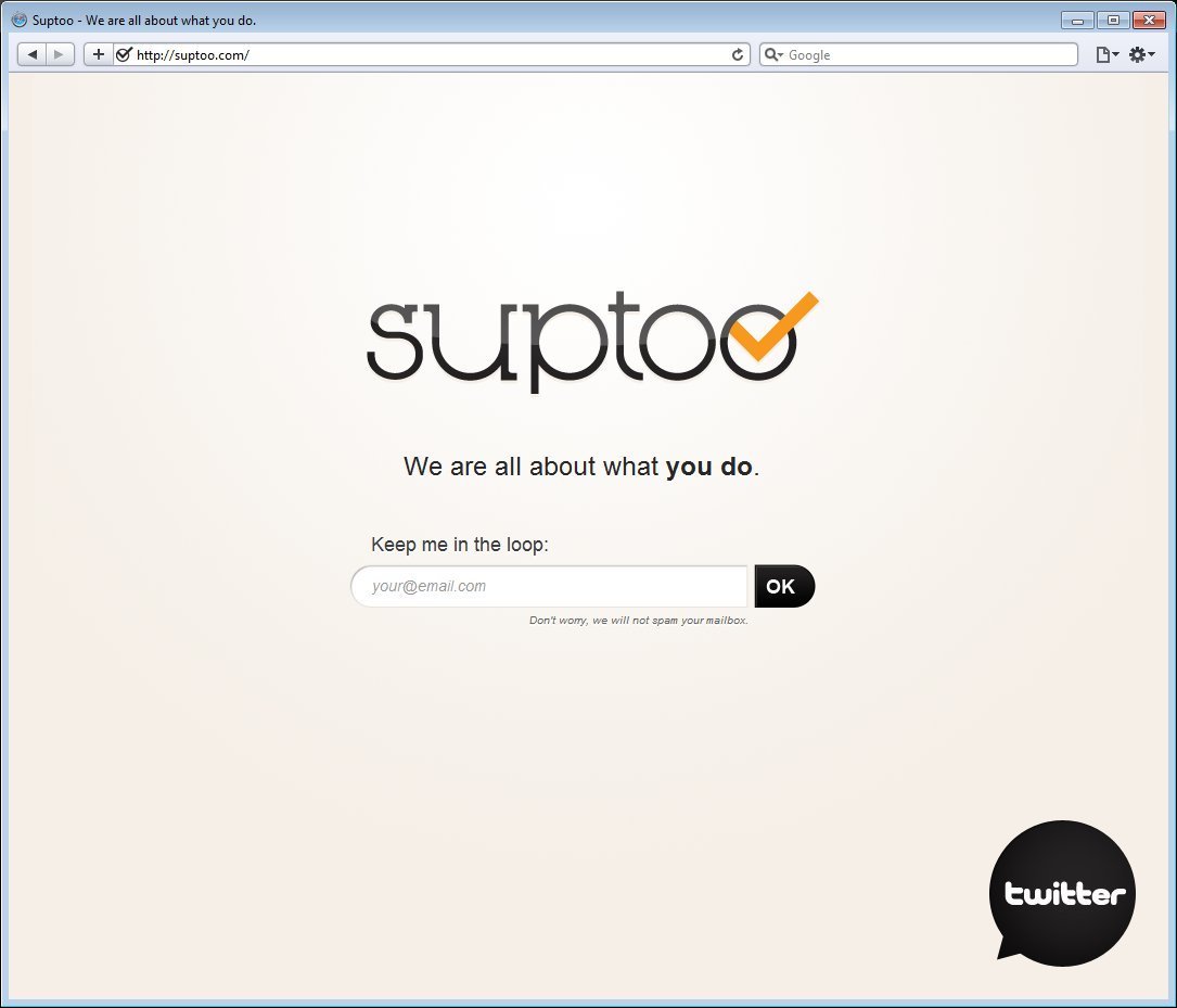 Screenshot of suptoo.com