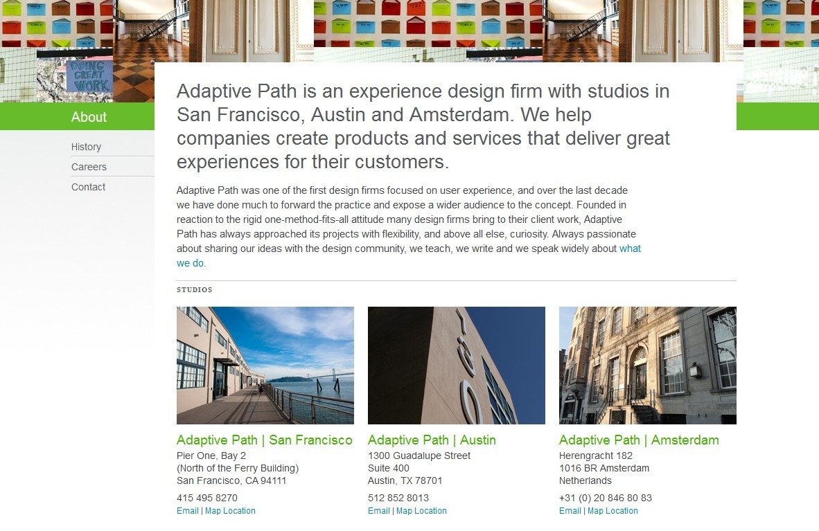 Screenshot of adaptivepath.com