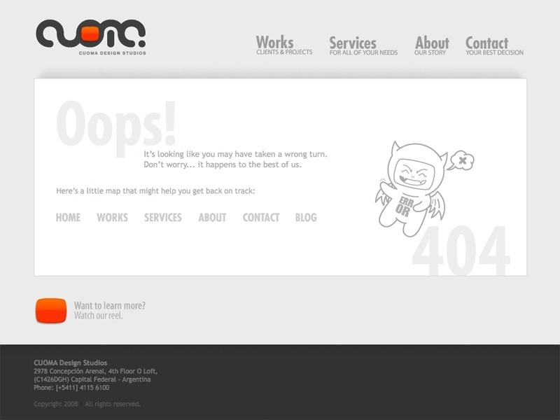 Screenshot of cuoma.com