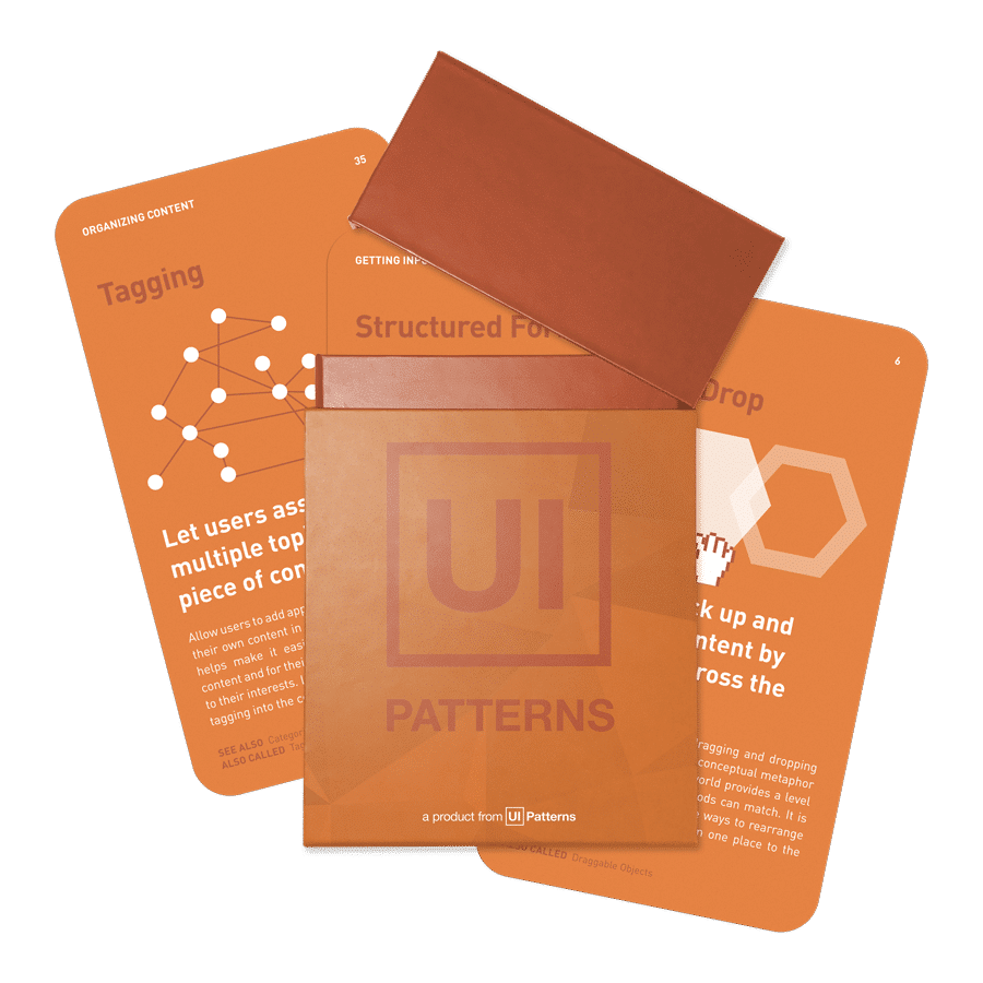 Picture of UI Patterns Card Deck