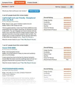 Rate Content example