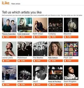Rate Content example from ilike.com