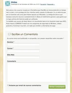 Comments example from carlosleopoldo.com