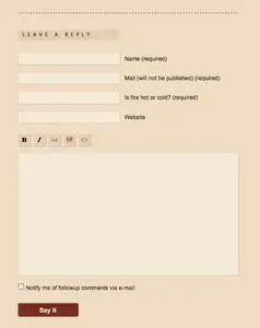Comments example from darrenhoyt.com
