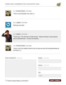 Comments example from greg-wood.co.uk