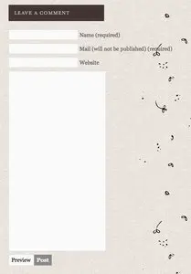Comments example from nataliejost.com