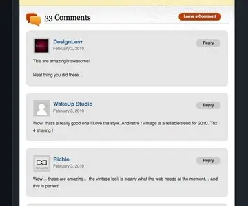 Comments example from tutorial9.net