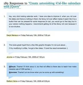 Comments example from stefanoverna.com