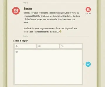 Comments example from attackofdesign.com