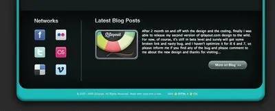 Fat Footer example from qilayout.com