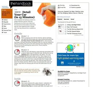 Articles example from valetmag.com