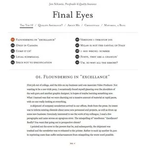 Lists example from finaleyes.org