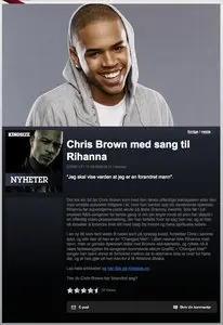 Articles example from thevoice.no