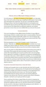 Articles example from informationhighwayman.com