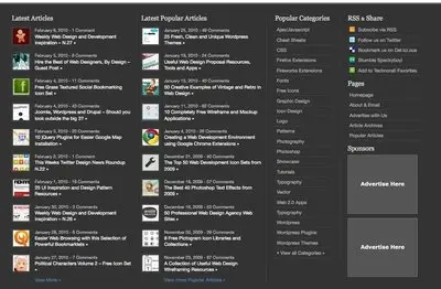 Fat Footer example from speckyboy.com