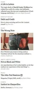 Content Teasers example from frieze.com