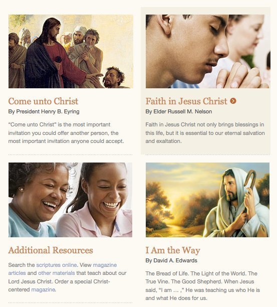 Screenshot of jesuschrist.lds.org