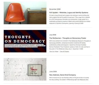 Content Teasers example from kindcompany.com