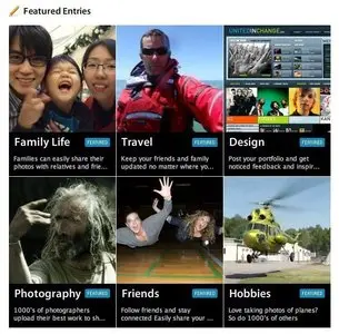 Content Teasers example from kontain.com