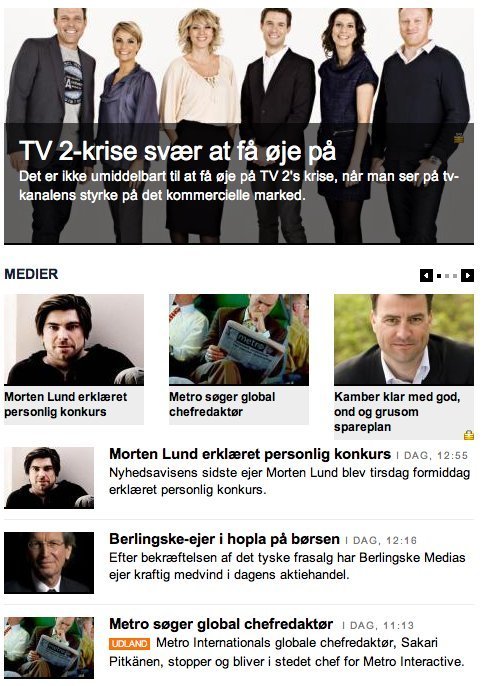Screenshot of mediawatch.dk