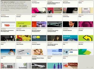 Content Teasers example from method.com