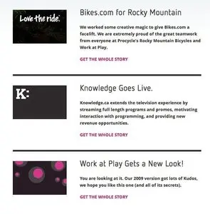 Content Teasers example from workatplay.com
