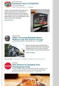 Content Teasers example from popsci.com