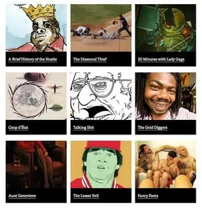 Content Teasers example from 48hrmag.com