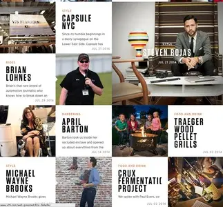 Content Teasers example from v76.com
