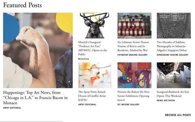 Content Teasers example