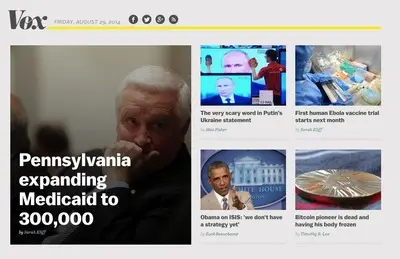 Content Teasers example from vox.com