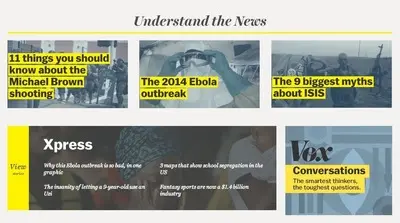 Content Teasers example from vox.com