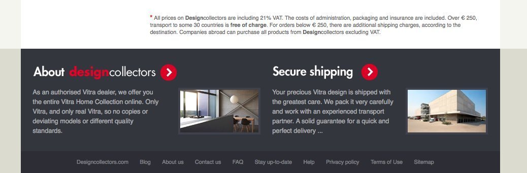 Screenshot of designcollectors.com
