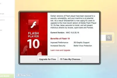 Modal example from listen.grooveshark.com