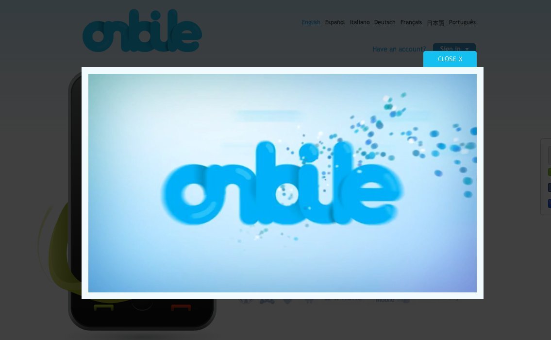 Screenshot of onbile.com