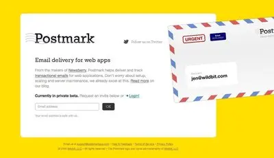 Coming soon example from postmarkapp.com