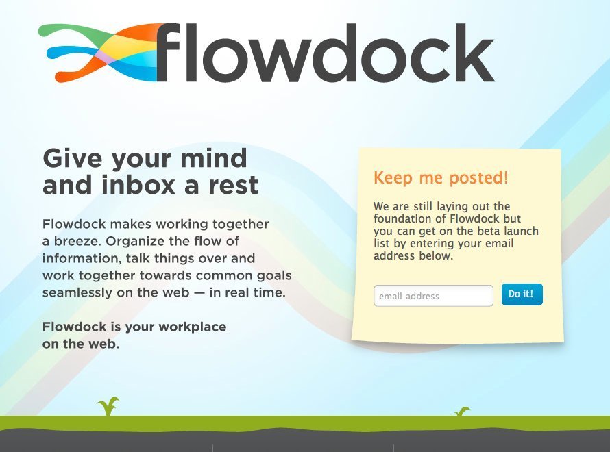 Screenshot of flowdock.com