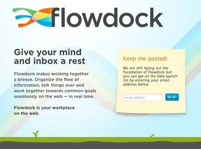Value propositions example from flowdock.com