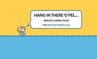 Coming soon example from jwplumbing.co.za