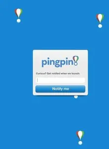 Coming soon example from pingpin.com