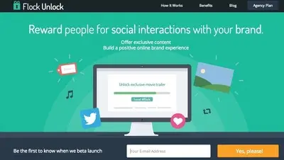 Value propositions example from flockunlock.com