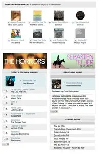 Lists example from emusic.com