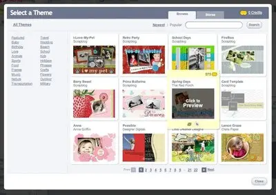 Lists example from scrapblog.com